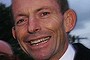 Tony Abbott pictured at Sophie MIrabella's wedding in 2006.