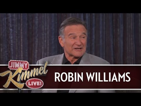 Robin Williams on Jimmy Kimmel Live PART 1