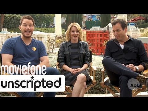 'The Lego Movie' Unscripted Interview | Moviefone