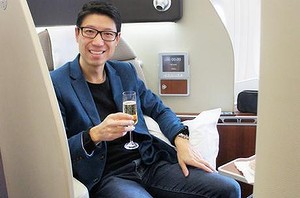 Steve Hui, frequent flyer points consultant who runs iFLYflat.