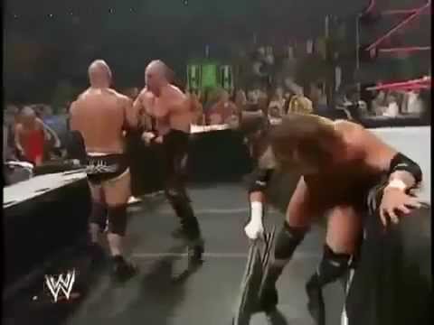 WWE Armageddon 2003 - Triple H Vs Goldberg Vs Kane