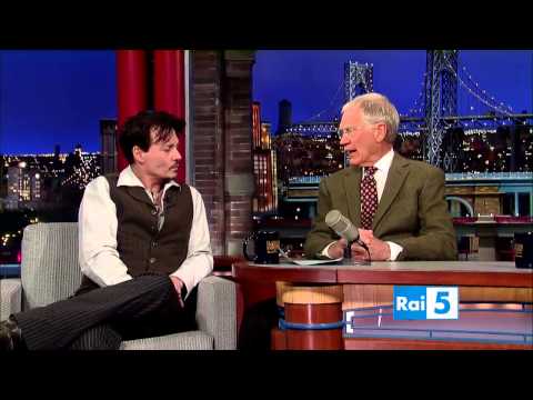 Johnny Depp interview on David Letterman - April 03, 2014 HD