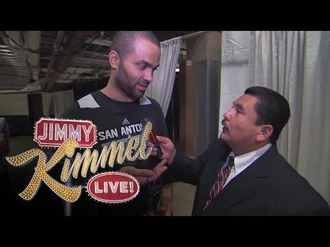 Guillermo at NBA Finals Media Day 2014