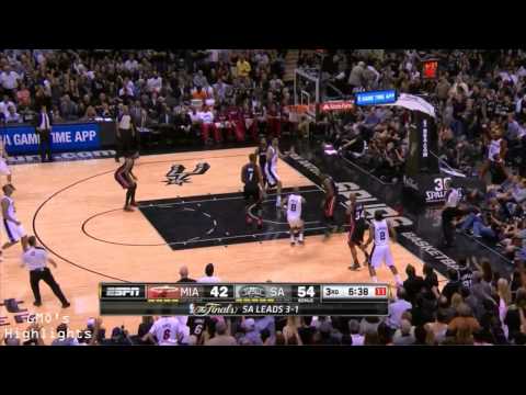 Heat vs Spurs: Game 5 Full Game Highlights 2014 NBA Finals - Kawhi Leonard Finals MVP