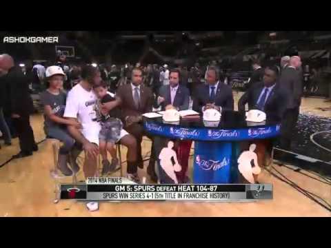 Tim Duncan On Winning the 2014 NBA Championship Heat vs Spurs   Game 5   NBA Finals 2014