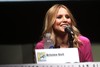 Kristen Bell speaking at the 2013 San Diego Comic Con International, for "Veronica Mars", at the San Diego Convention Center in San Diego, California.