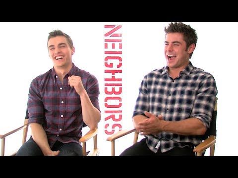 Zac Efron and Dave Franco - NEIGHBORS Interviews