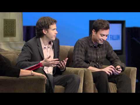 Jimmy Fallon & Gavin Purcell, Late Night with Jimmy Fallon, Moderated by Vivi Zigler