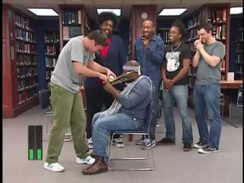 2013 Silent Library - Jimmy Fallon and the Roots Hilarious :D