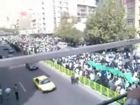 News from Iran, Protest in Tehran Sep 18 part1