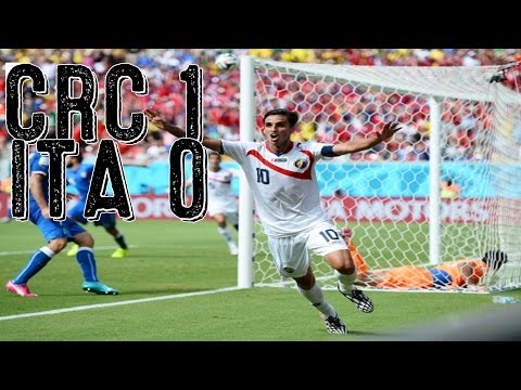 Costa Rica Blanks Italy, England Eliminated [Costa Rica vs. Italy 2014]