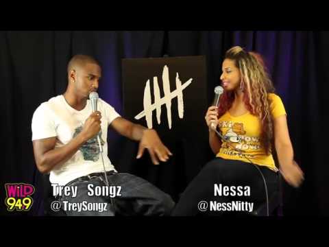 Trey Songz Interview @ Wild 94.9 on August 9,2012