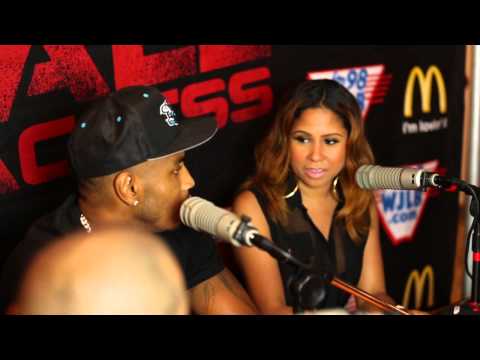 Trey Songz Interview with WJLB Breakfast Club at Big Show at the Joe