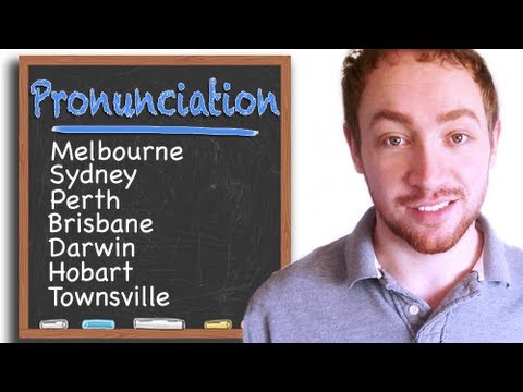 How to Pronounce Australian City Names