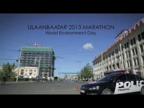 Ulaanbaatar Marathon - World Environment Day 2013