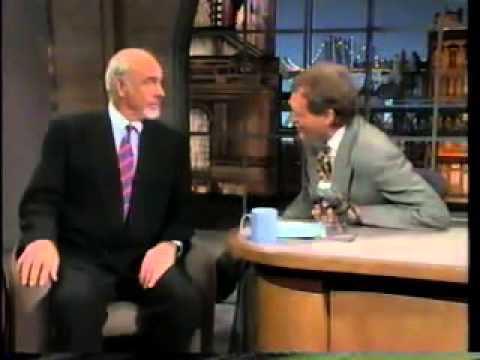 Sean Connery on Late Show with Letterman