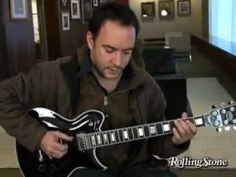 Dave Matthews Interview - Discusses His Guitar Playing Technique