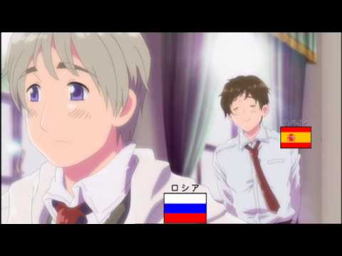 Hetalia: Axis Powers on DVD 9/14/10 - The World Conference! - Episode Clip