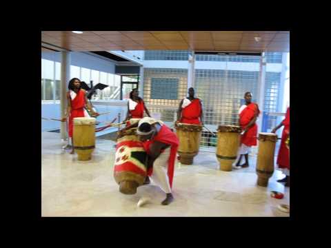 Burundi Drummers in The Netherlands 03.wmv