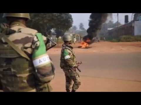 Bodies burnt in street in Central African Republic