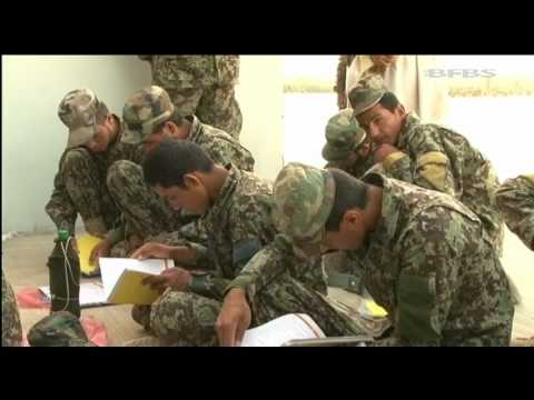 Efforts in place to improve literacy rate of Afghan Army 09.08.11