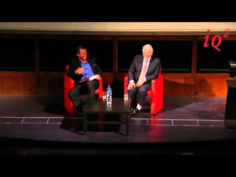 John Major in conversation with Dominic West