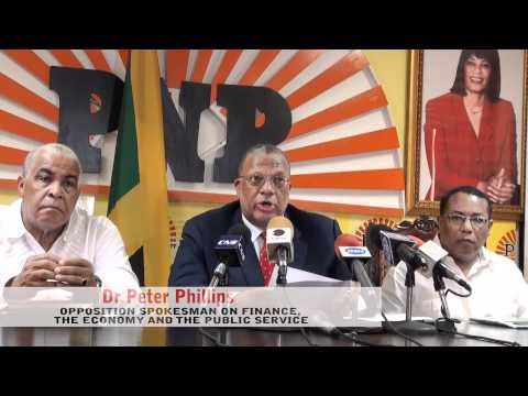 Dr Peter Phillips on the Jamaican Economy Aug 2011 Part 5