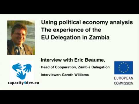 How the EU Zambia Delegation has used political economy analysis