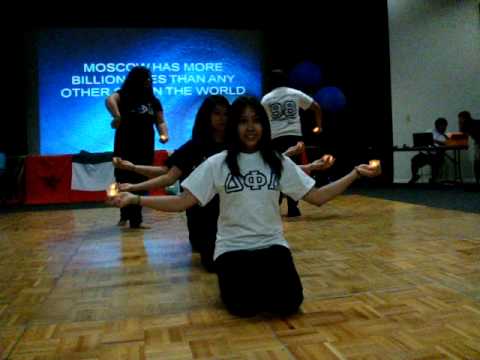 UWF Cultural Explosion: UWF Delta Phi Lambda, Candle Dance