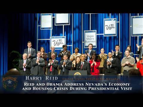 Reid and Obama Address Nevada's Economy and Housing Crisis During Presidential Visit