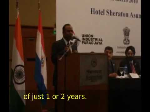 Speech by Indian Ambassador at Business Meeting in Asuncion