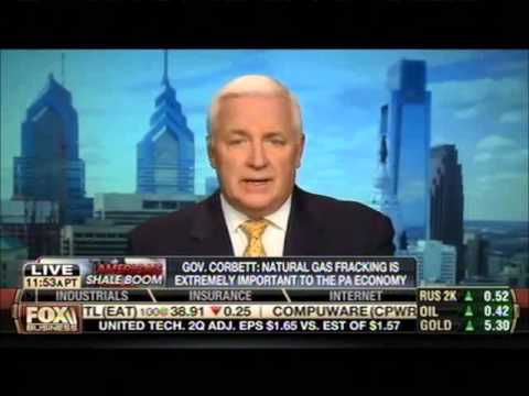 Governor Corbett: Shale Boom Growing Pennsylvania's Economy and Creating Jobs