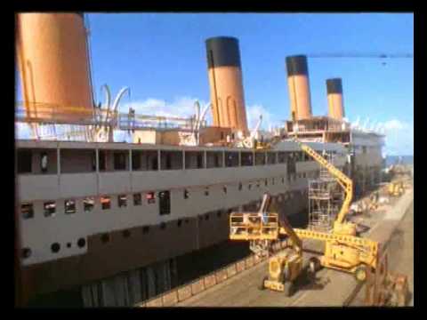 Titanic Movie 1997 Set Ship Construction Time Lapse *AMAZING*