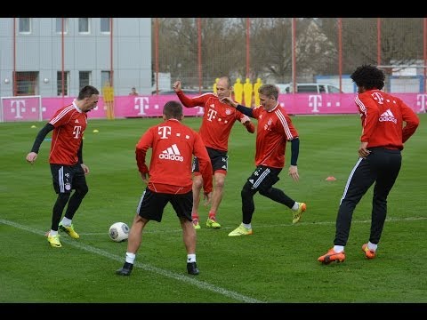 FC Bayern - training session