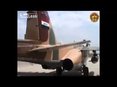 LiveLeak.com IRAQ SU 25 loading up Caliphate terminator IRAN RUSSIA