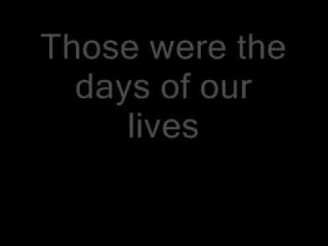 Queen - These Are The Days Of Our Lives (Lyrics)