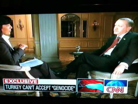 Christiane Amanpour talks to Turkish PM Recep Tayyip Erdogan about the Armenian Genocide