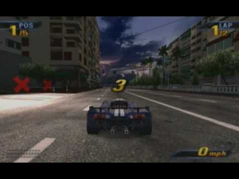 Burnout 3 Online Leap Year Anniversary Racing highlights from 23rd Feb 2010 with Voice Chat