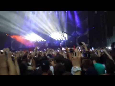 Eminem Intro and Bad Guy Live Wembley 2014 (Friday 11th July)