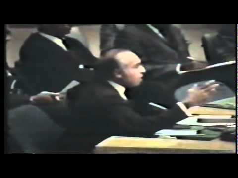 Historic Speech of Shaheed Zulfiqar Ali Bhutto at UN security Council 15 December 1971