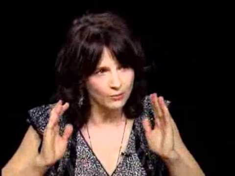 Interview with Juliette Binoche @ Charlie Rose 1/2