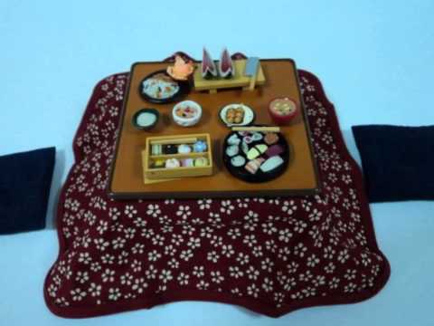 Dollhouse Miniature Japanese Food Cuisine Culture