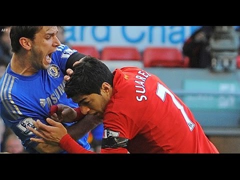 Todos los mordiscos de Luis Suarez en partidos 2014