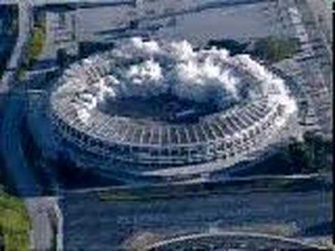 Atlanta Fulton County Stadium Demolition