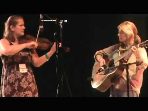 Emily Schaad at the Appalachian Music Festival Clifftop,WV Fiddle Contest Winner 2012