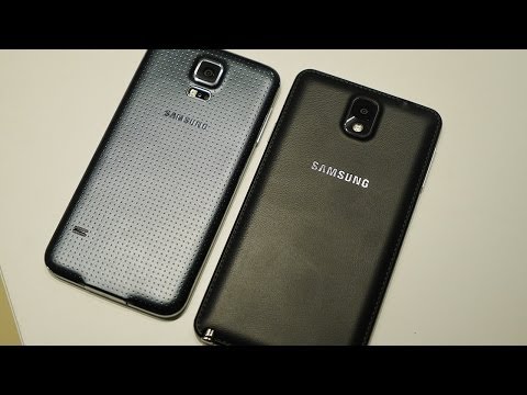 Samsung Galaxy S5 vs Galaxy Note 3 - Quick Look!