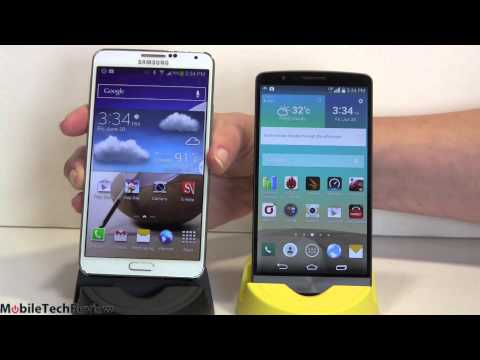 LG G3 vs. Samsung Galaxy Note 3 Comparison Smackdown