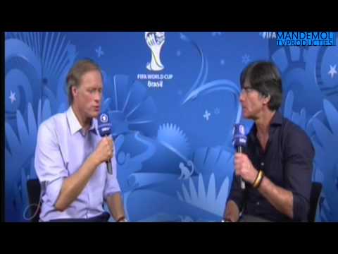 WM DEUTSCHLAND vs. PORTUGAL  Interview Joachim Löw  Sportschau  16 juni 2014