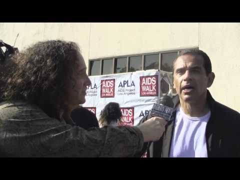 Exclusive: Harrison Held interviews LA Mayor Antonio Villaraigosa at 27th Annual AIDS Walk LA