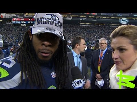 Richard Sherman Post Game Interview | Sherman is a BEAST | Is Seattle a Sinking Ship?